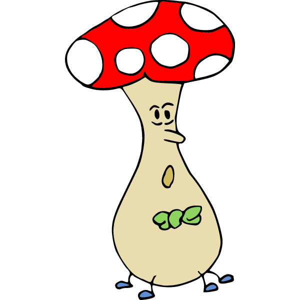 Mushroom character